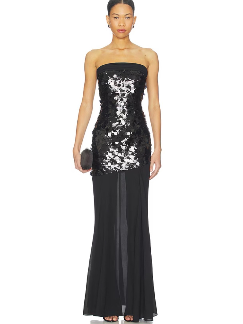 BRAND NEW MAJORELLE Mills Gown with matching neck scarf